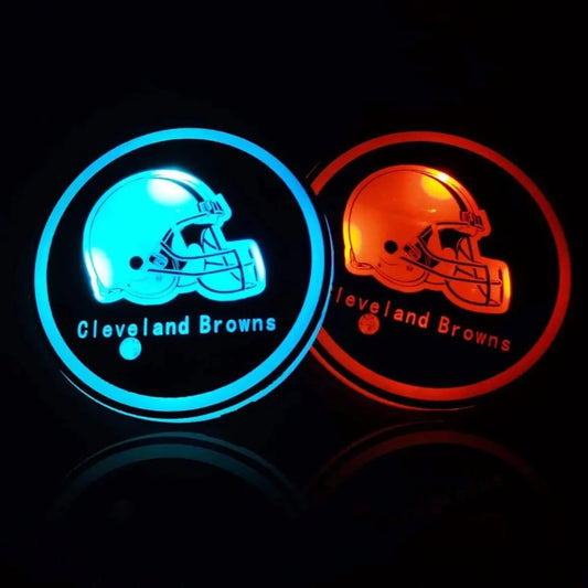 Cleveland Browns Car Cup Holders Light