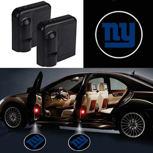 New York Giants Car Door Lights