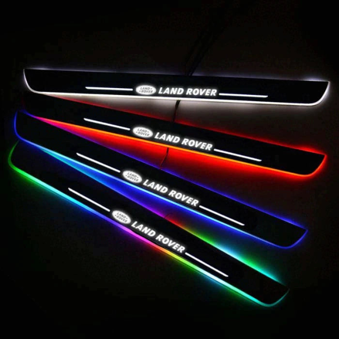 LED Wireless Illuminated Land Rover Door Sills