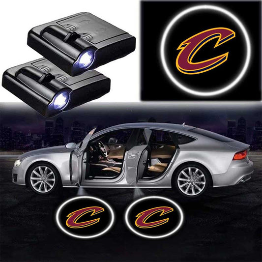 Pack Of 2 Cleveland Cavaliers Car Door Lights