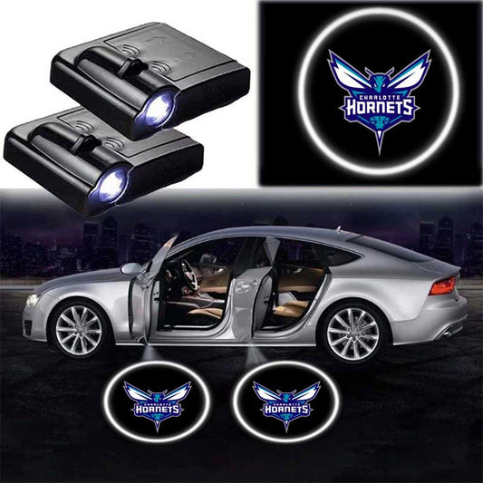 Pack Of 2 Charlotte Hornets Car Door Lights