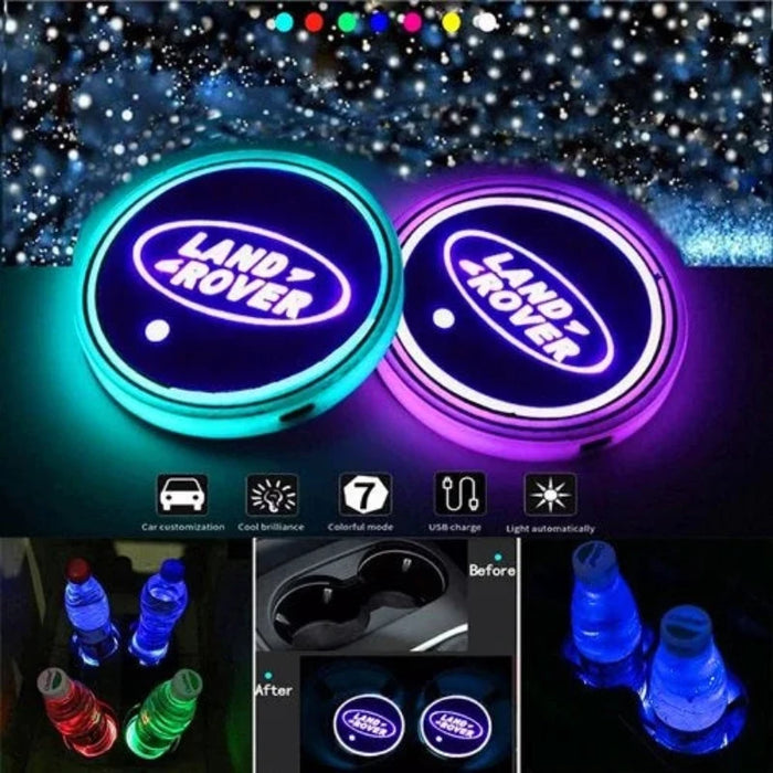 Range Rover LED Car Cup Holder Lights