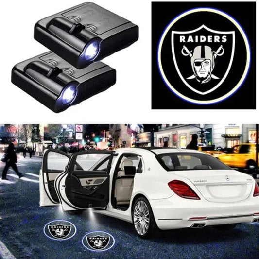 Oakland Raiders Car Door Lights