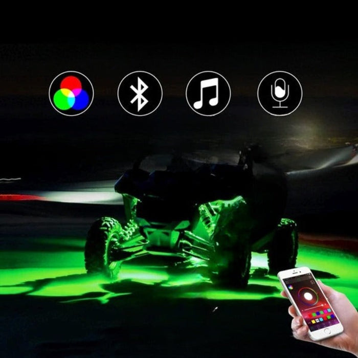 Set Of 8 Neon Lights For Off Road