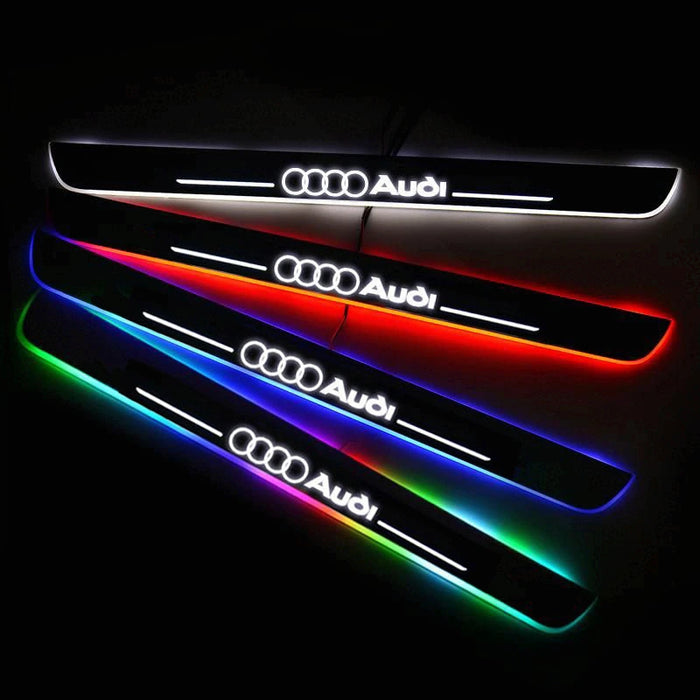 Illuminated LED Audi Door Sills