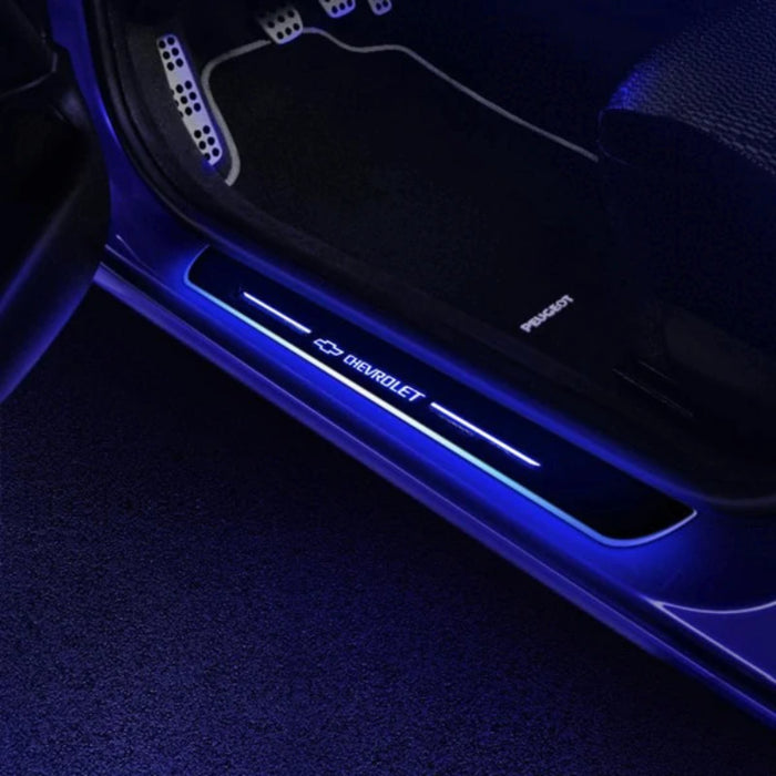 LED Wireless Illuminated Chevrolet Door Sills