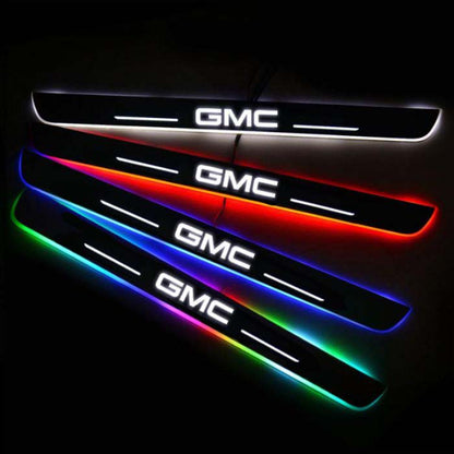 LED Wireless Illuminated GMC Door Sills