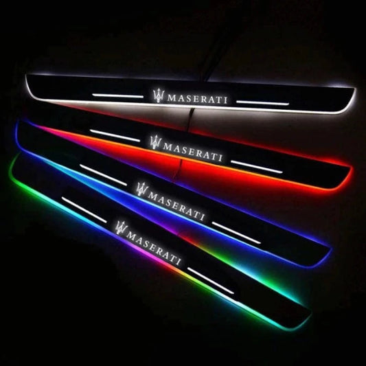 LED Wireless Illuminated Maserati Door Sills