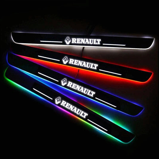 LED Wireless Illuminated Renault Door Sills