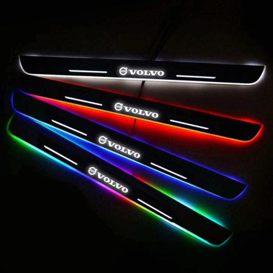 LED Wireless Illuminated Volvo Door Sills