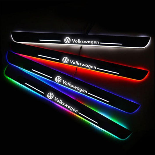 LED Illuminated Volkswagen Door Sills