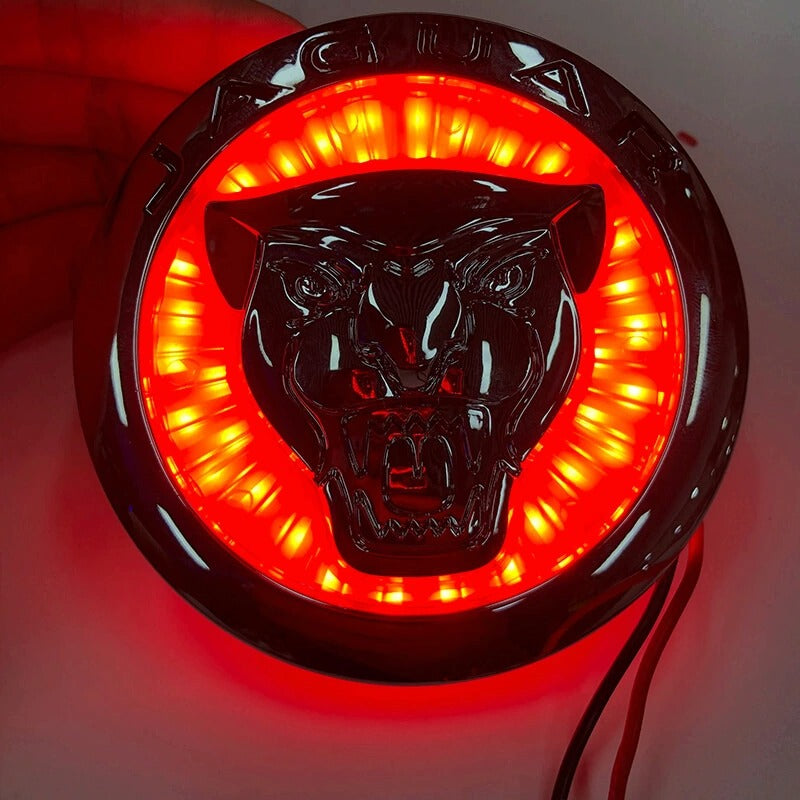Front Center Jaguar Emblem LED Lights