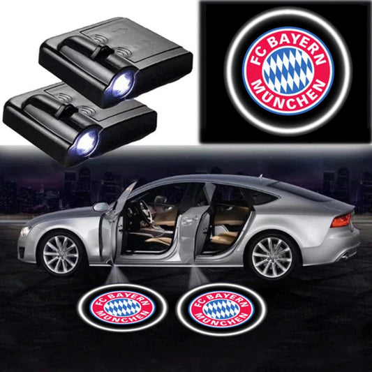 Pack Of 2 Bayern Munich Car Logo Lights