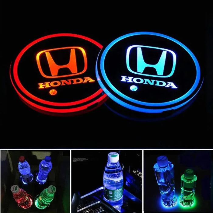 Honda LED Car Cup Holder Lights