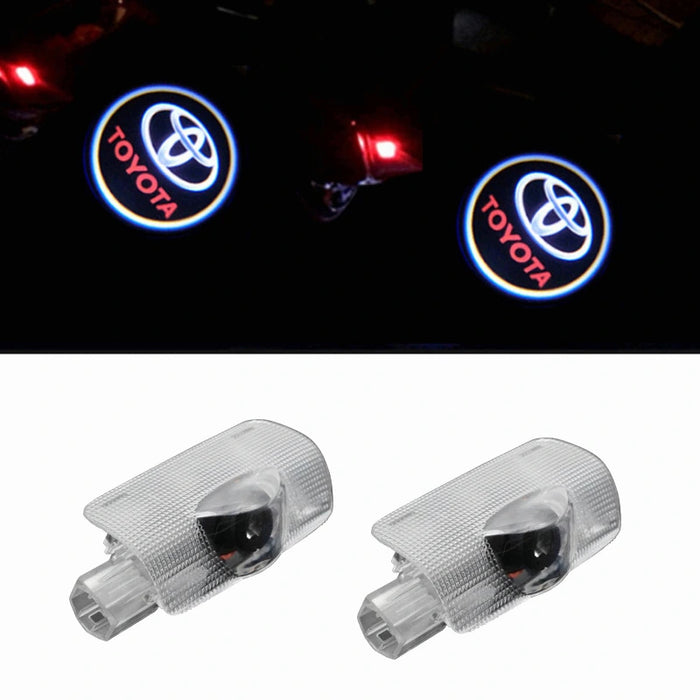 Set Of 2 Toyota Car Door Shadow Lights