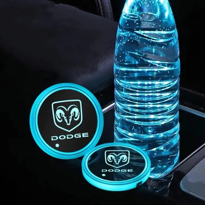 Dodge Car LED Cup Holder Lights