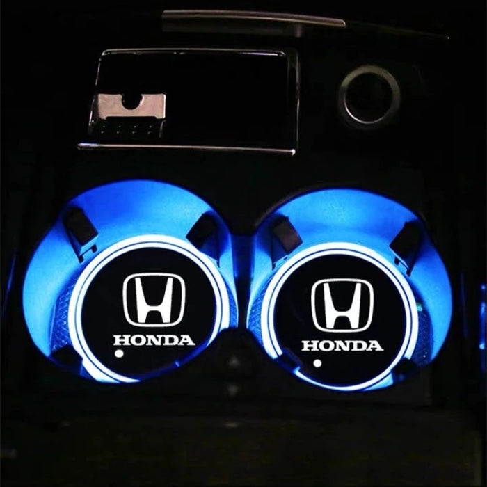 Honda LED Car Cup Holder Lights