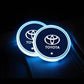 Toyota Car Coaster Cup Holder Lights