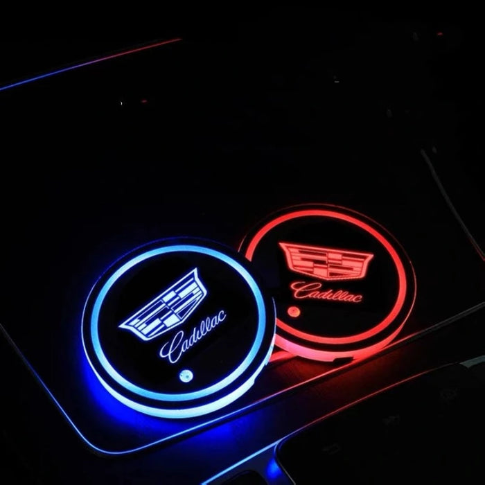 Cadillac LED Car Cup Holder Lights