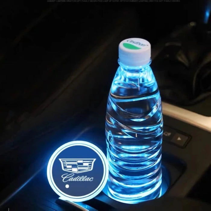 Cadillac LED Car Cup Holder Lights