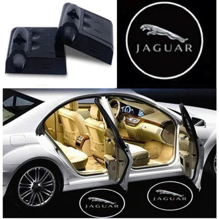 LED Wireless Door Lights Logo for Jaguar