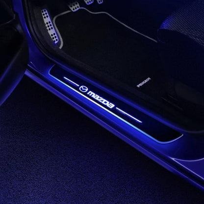 LED Wireless Illuminated Mazda Door Sills