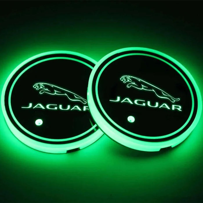 Jaguar Car Cup Holder Lights