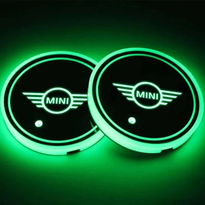 Mini Cooper Car Cup Holder Lights