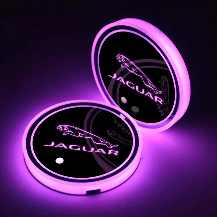 Jaguar Car Cup Holder Lights