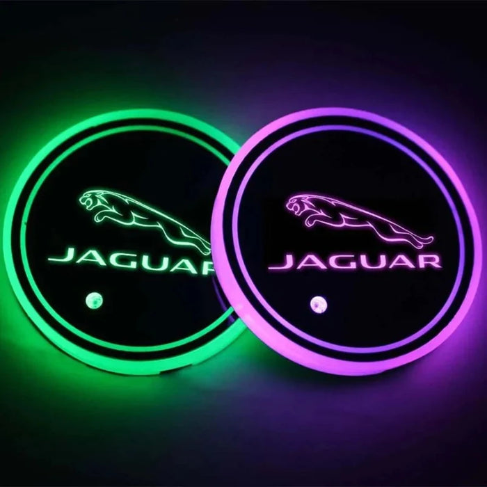 Jaguar Car Cup Holder Lights