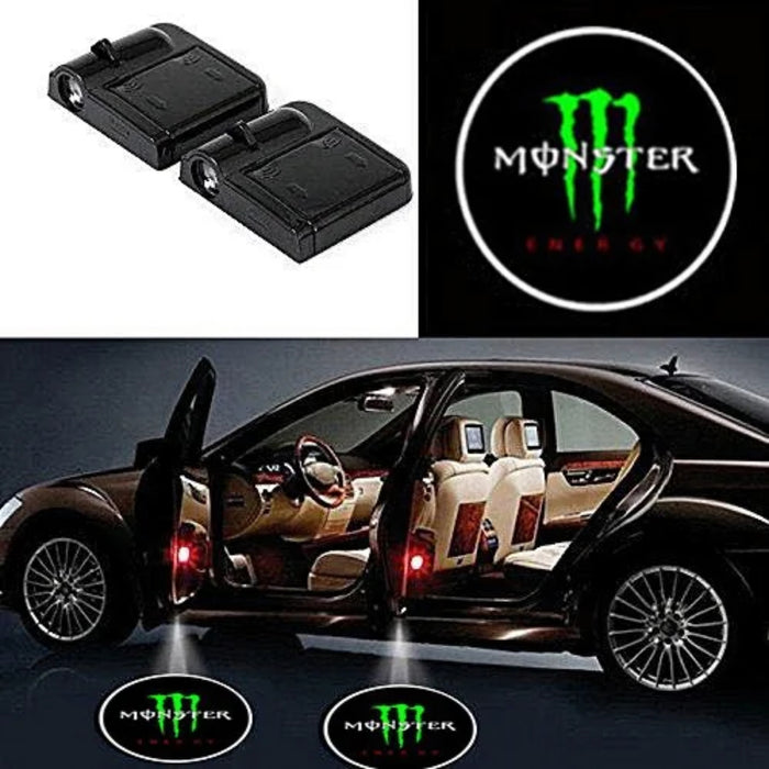 Monster Energy Car Door Lights