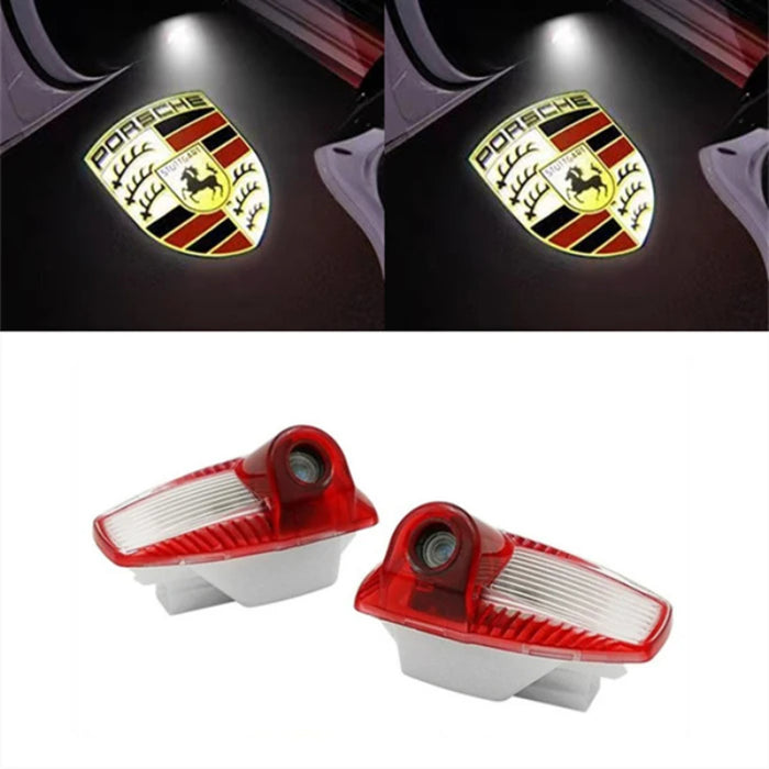 Set Of 2 Porsche Door Projector Light