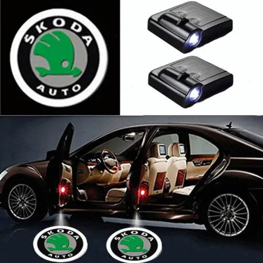 Wireless LED Skoda Car Door Lights