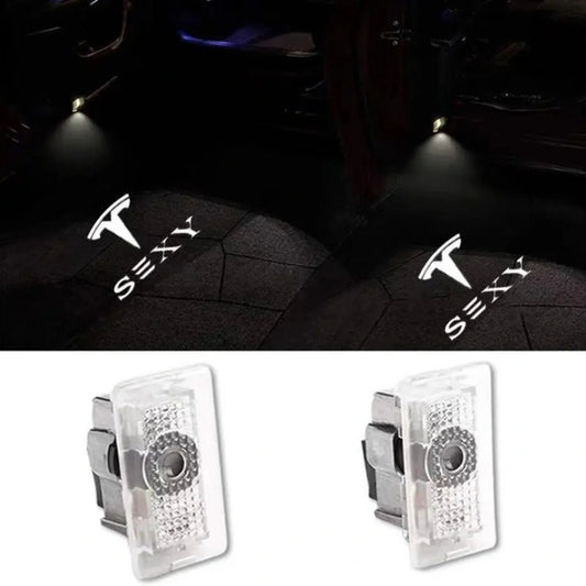 Set Of 2 Tesla LED Car Door Lights