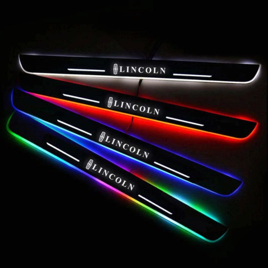 LED Illuminated Wireless Lincoln Door Sills