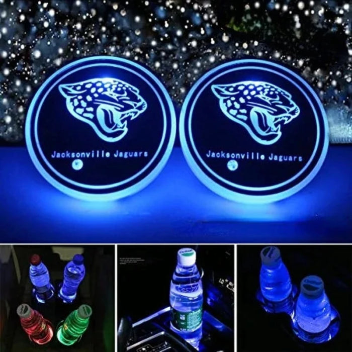 Jacksonville Jaguars Car Cup Holder Lights