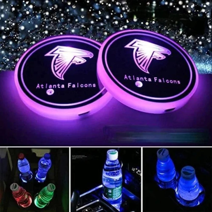 Atlanta Falcons Car Cup Holder Lights