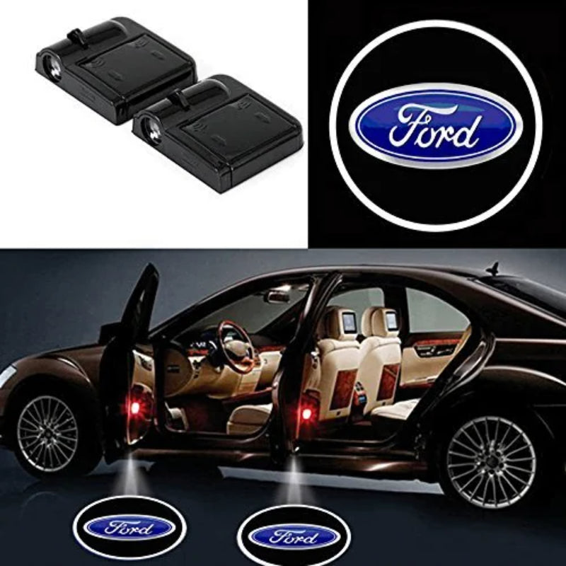 Set Of 2 Fords Door Light Logo