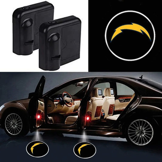 Los Angeles Chargers Car Door Lights