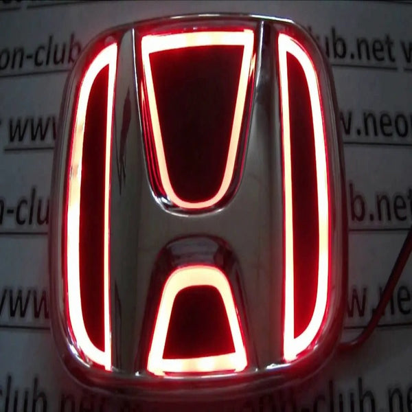 Honda Emblem Car Tail Rear Badge Light – Car Door Sills