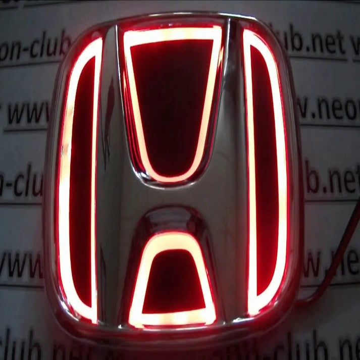 Honda Emblem Car Tail Rear Badge Light – Car Door Sills