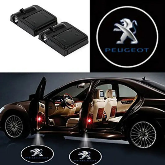 Wireless LED Peugeot Car Door Lights