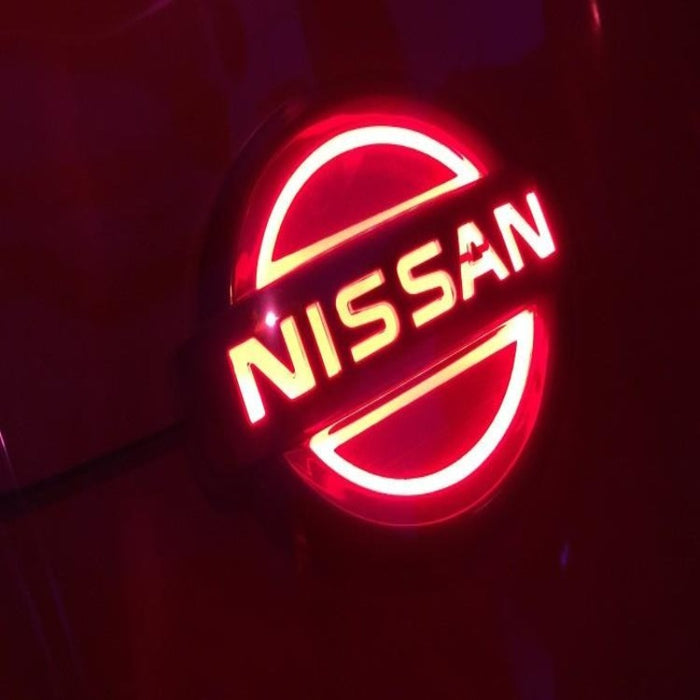 Nissan Emblem Car Tail Rear Badge Light