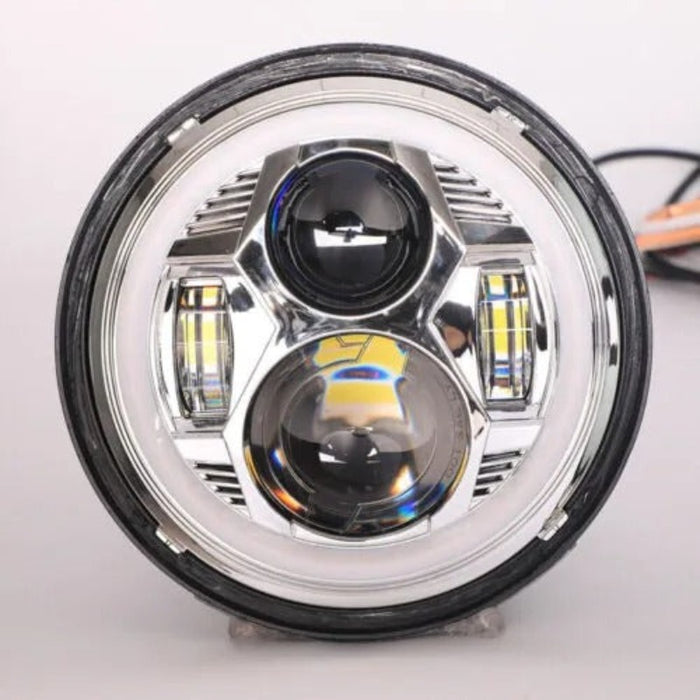 Set Of 2 Halo Headlights For Jeep